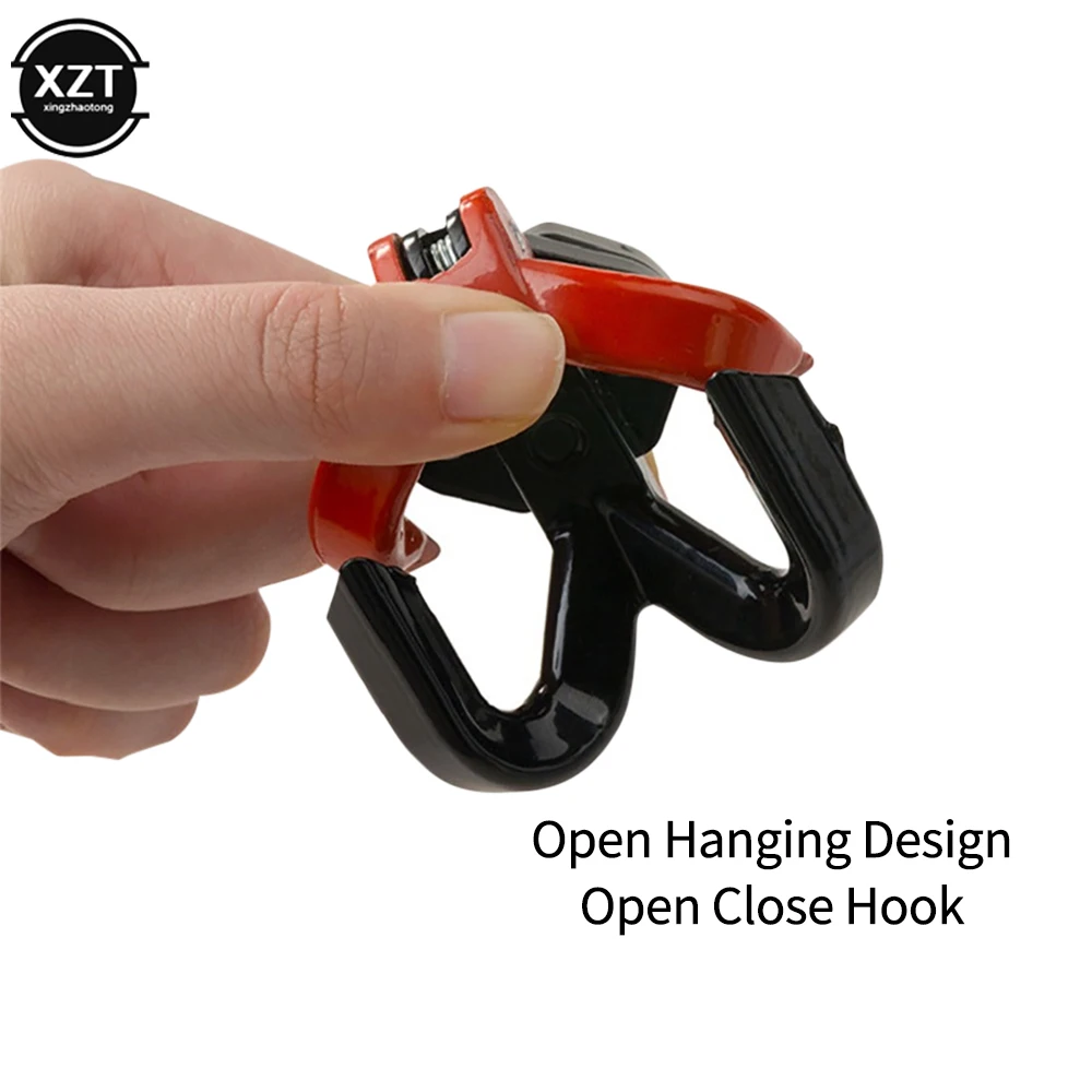 Universal Moto Luggage Hook Helmet Holder Carrier Claw Hanger Tool for ATV UTV Dirtbike Scooter Motorcycle Accessories