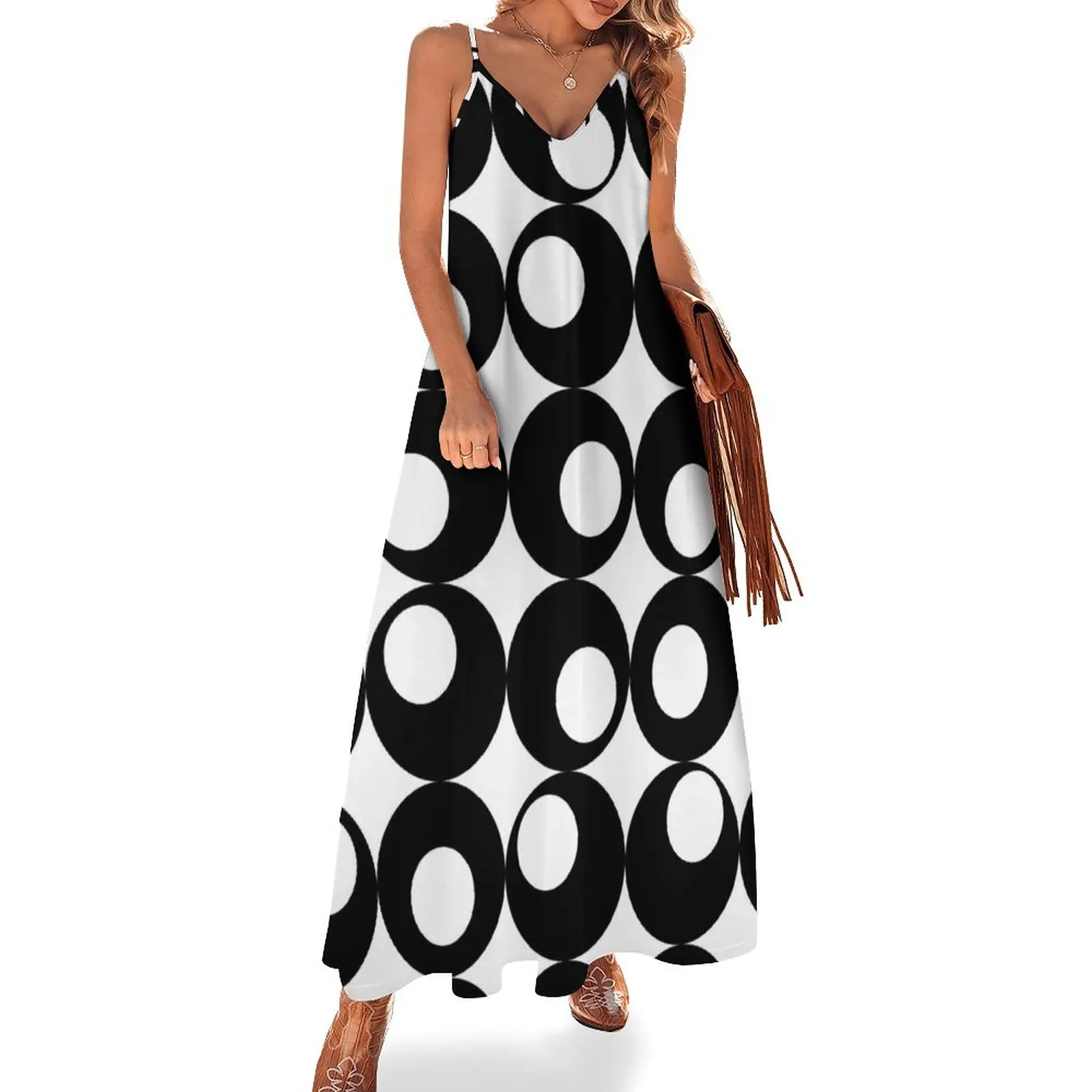 

Hole Sleeveless Dress Dresses for wedding party elegant dresses plus sizes women long dresses