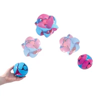 One Ball Dual Color Flipping Ball Switch Pitch Ball Kid's Birthday Gift Magic Ball Hand Throw Fun Interactive Decompression Toys 1
