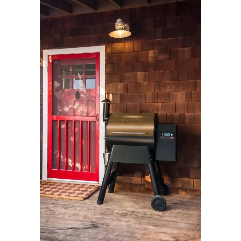 Traeger Grills Pro 575 Electric Wood Pellet Grill and Smoker, Bronze, 572 Square Inches Cook Area, 500 Degree Max Temperature 3