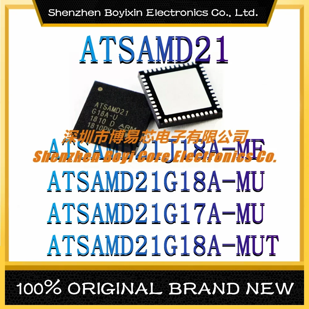 atsamd20g17a au atsamd21g16b au atsamd20g18a au atsamd21g17a au atsamd21g18a au microcontrolador tqfp 44 ic chip ATSAMD21J18A-MF ATSAMD21G18A-MU ATSAMD21G17A-MU ATSAMD21G18A-MUT Original Authentic Microcontroller (MCU/MPU/SOC) IC Chip