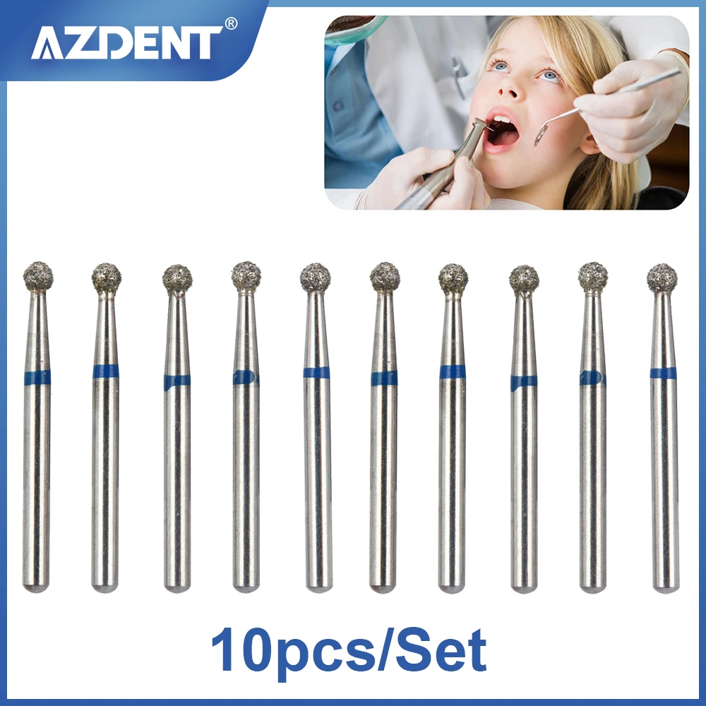 Kit De Fraises Diamantées Dentaires AZDENT FG101-FG1 - Pour Laboratoire Et Clinique