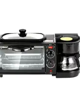  3 in 1 Breakfast Machine Multi-function Electric Oven Egg Tart Baking Bread Machine Multi-function Mini Small Oven 