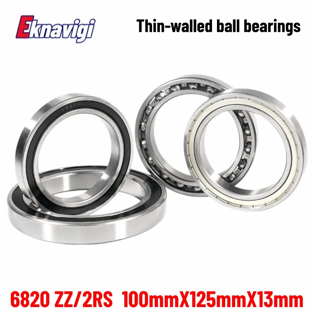 6820ZZ Bearing 100x125x13 Shielded Large