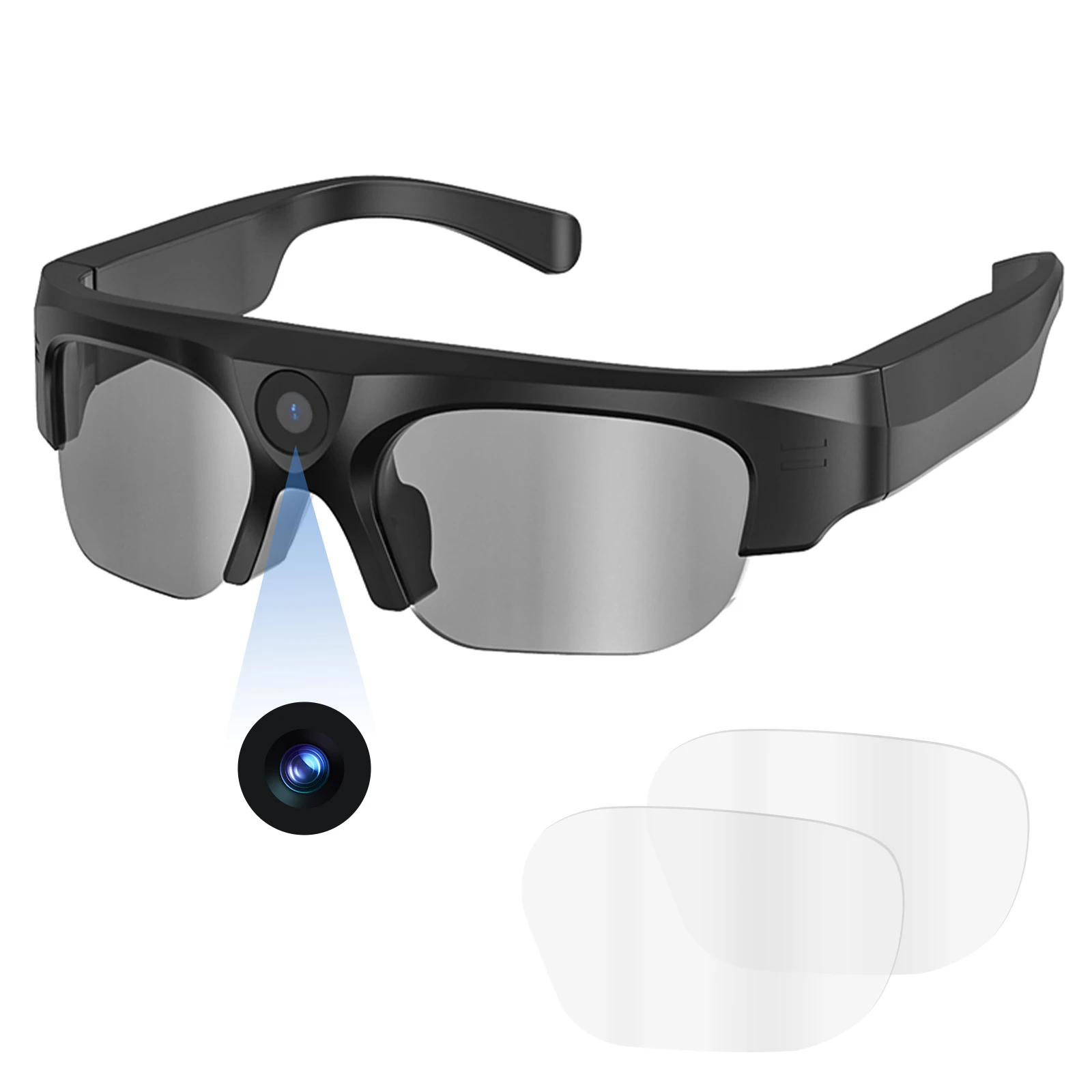 2KHDActionCameraGlassesVideoRecordingSportSunglasseswith