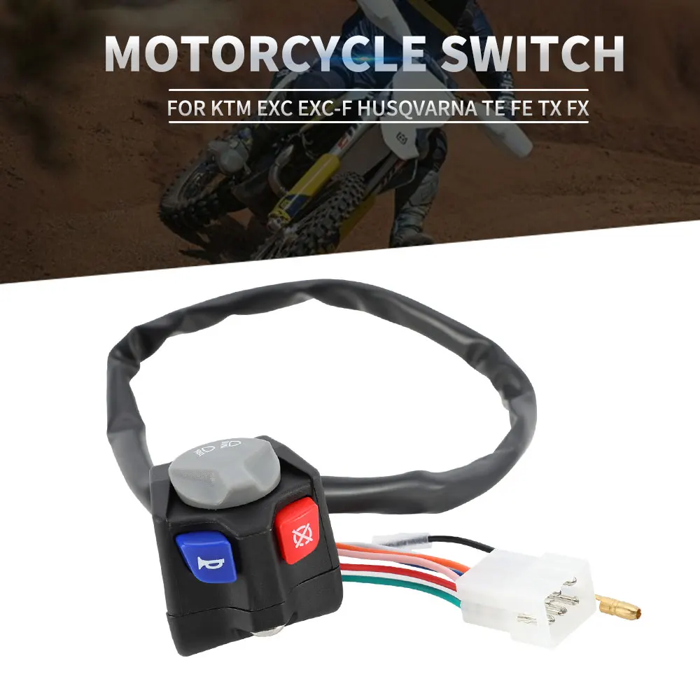 Motorcycle Kill Switch For KTM EXC XCW EXCF TPI 125-530 For Husqvarna TE FE TX FX