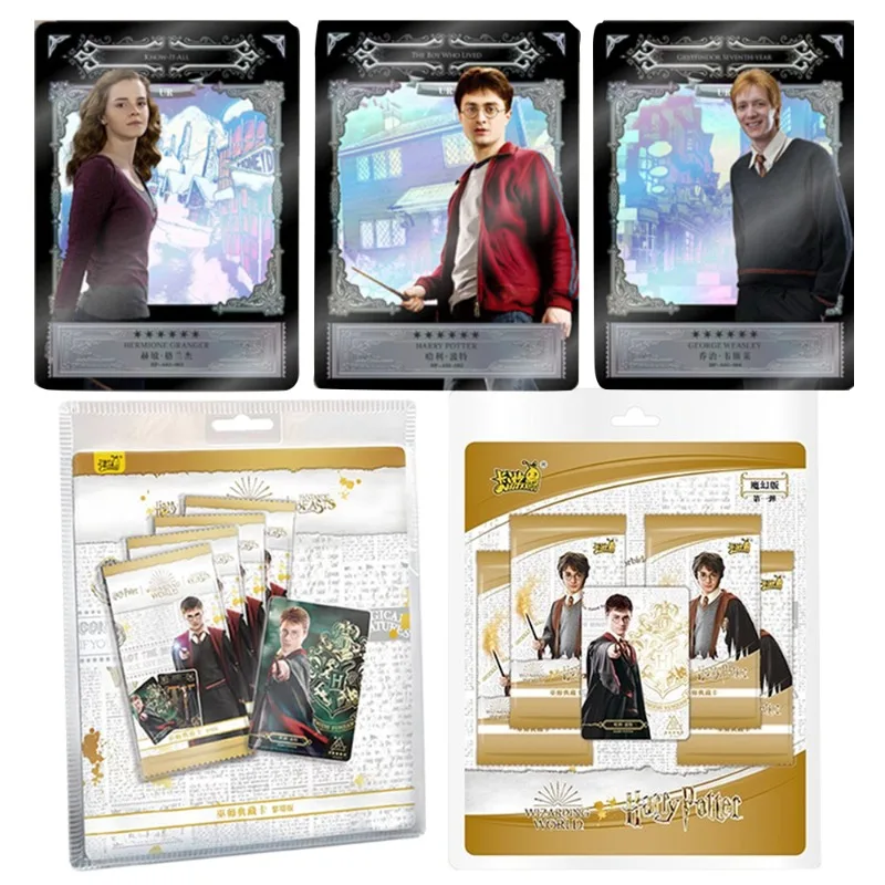 

KAYOU Harry Potter Cards Collection Rare Cards Film Peripherals Characters Hermione Cards Box Paper Hobby Children's Gifts Toys