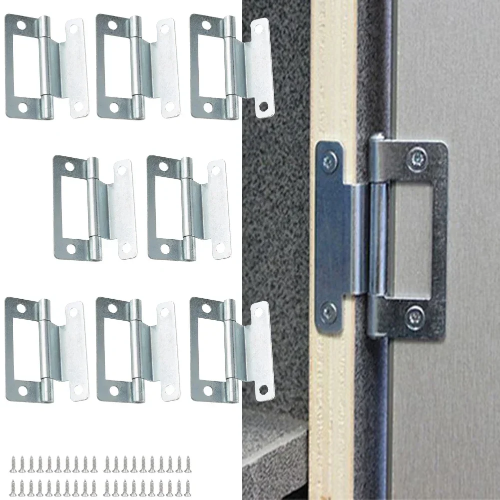 Steel Cranked Flush Hinge for Caravans and Mobile Homes Enhance Functionality of Doors stainless steel door hinges