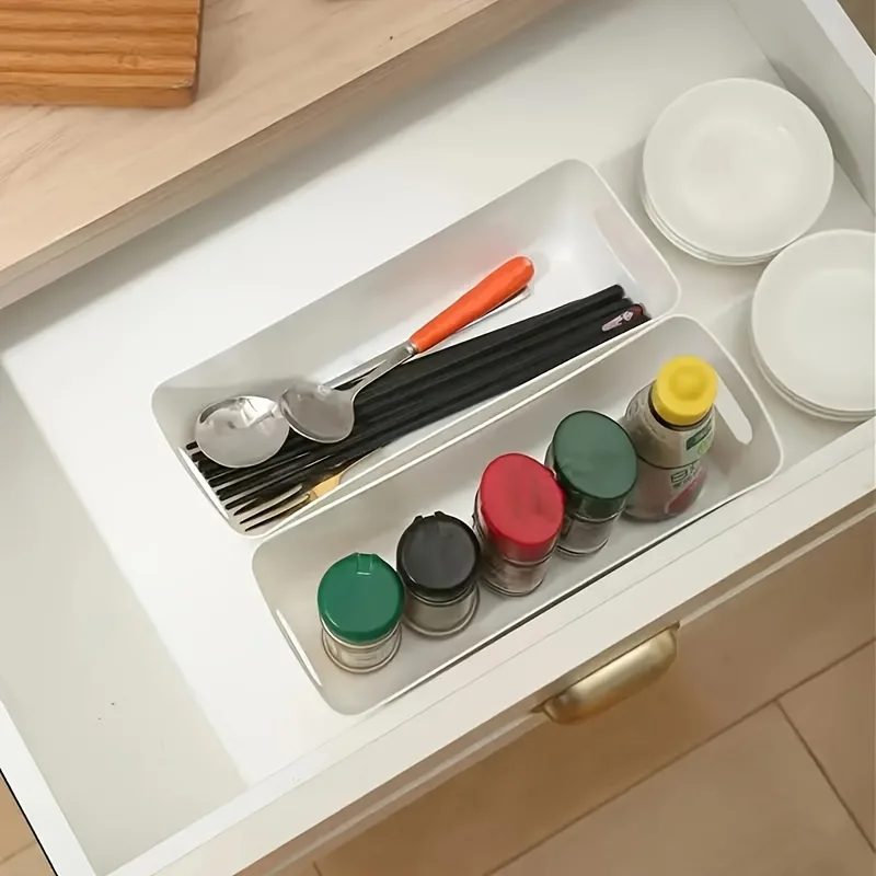 10pcs 다기능 보관 상자 내구성이 뛰어난 대용량 데스크탑 보관 상자 잡화 보관에 적합한 속옷 보관 상자