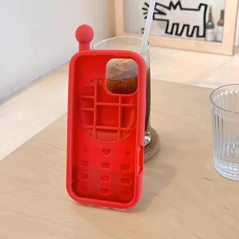 Vibrant Cat-Themed 3D Silicone Phone Cover