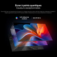 [Officiel] Xiaomi TV A Pro 75 2026 | Écran QLED 4K, Son immersif avec Dolby Audio™, DTS:X, DTS Virtual:X, Compatible HDR10+ ,1,07 milliard de couleurs, DCI-P3 94 % 3