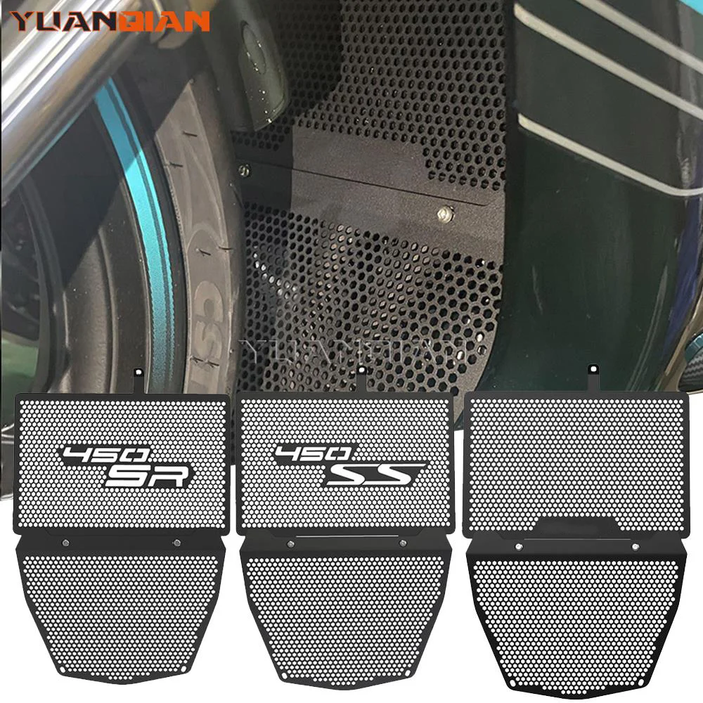 

For CFMOTO CF MOTO 450SR 450SS 450 SR SS SR450 SS450 2022 2023 2024 Radiator Guard Grille Cover Cylinder Engine Guard Protector