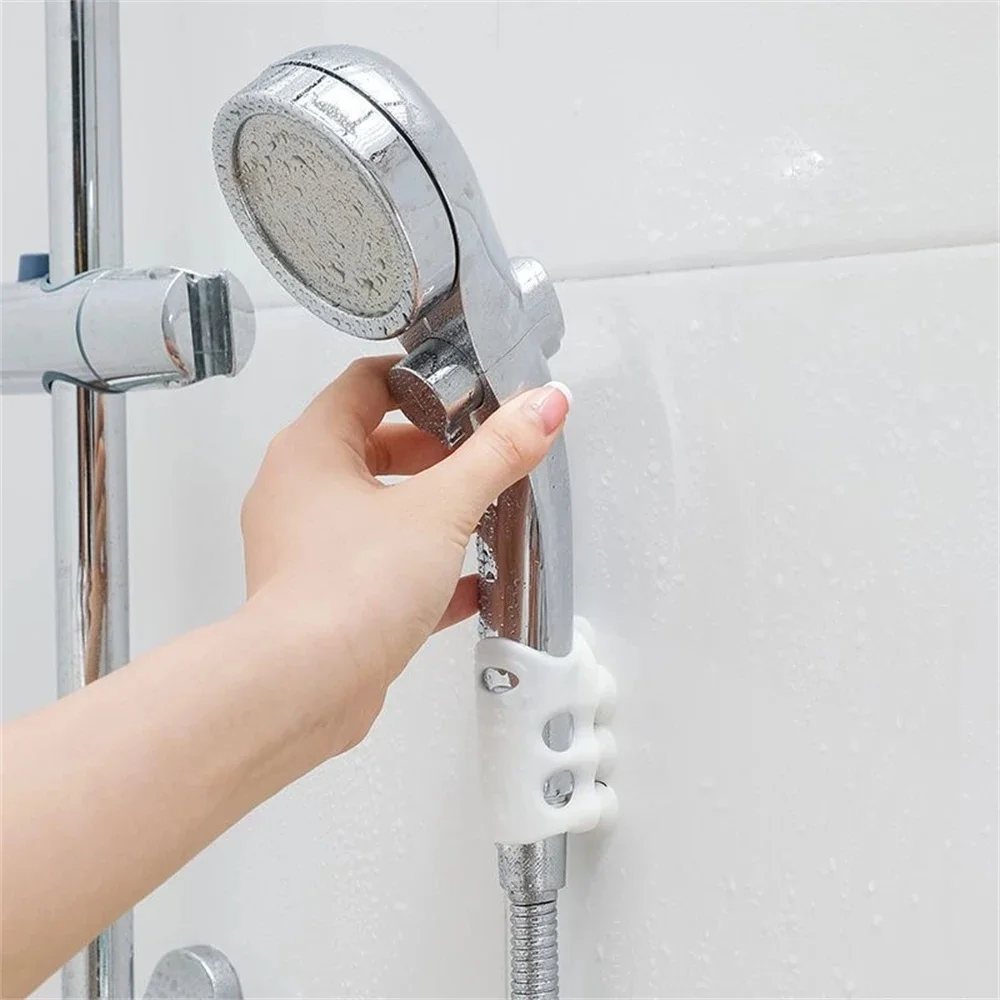 Soportes de soporte de cabezal de ducha, ventosa de montaje en pared,  soporte ajustable para accesorios de baño, sin Taladro - AliExpress
