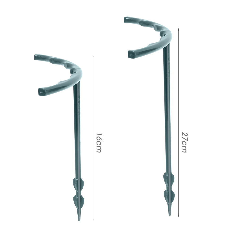 Plastic Plant Supports 2/4/8PCS Semicircle Fixed Rod Indoor Flower Plant Vine Climbing Bracket Greenhouse Arrangement