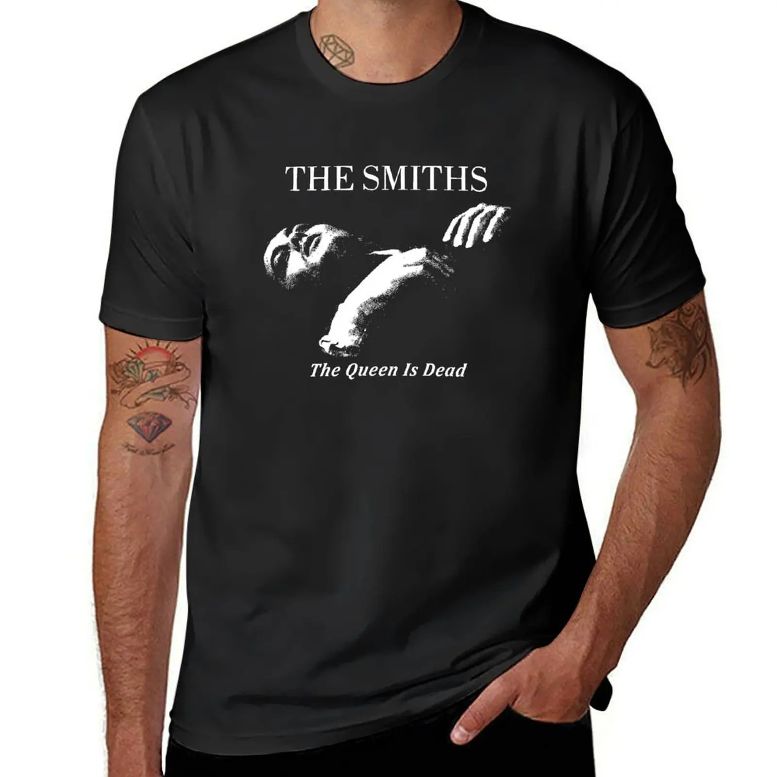 The Smiths The Queen Is Dead T-Shirt Tees Magliette Divertenti Da Uomo Oversize