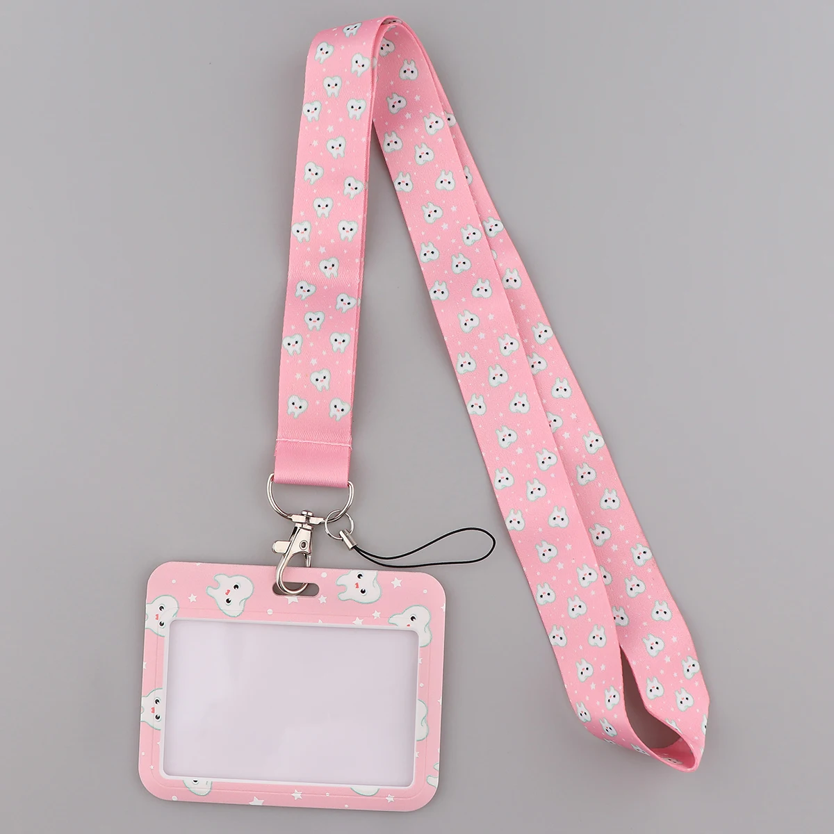 Tooth Dentist Lanyard Neck Strap for ID Cards and Badge Holders – Stylish and Functional Hanging Rope Accessories