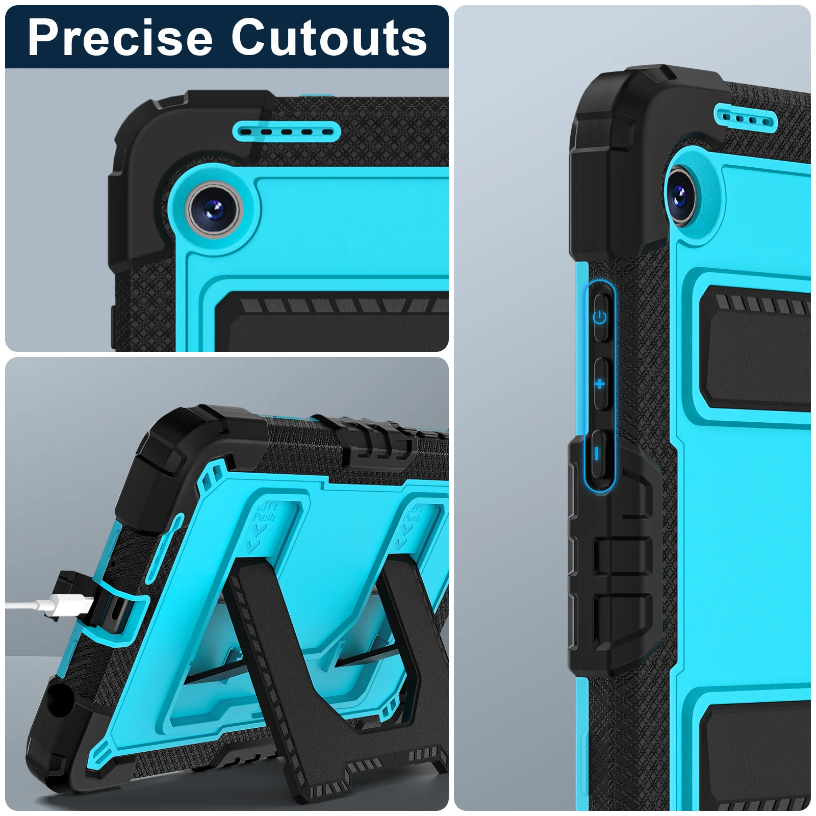 Durable Kids Silicone Armor Tablet Cover