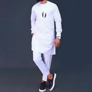 Ahmed Long Sleeve Dashiki Outfit