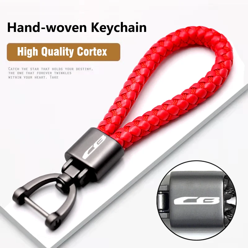 

Logo CB Keyring For Honda CB1000R CB650R CB650F CB600F CB500X CB500F CB125R CB190R CB1100 Keychain Key Chain Holder Accessories