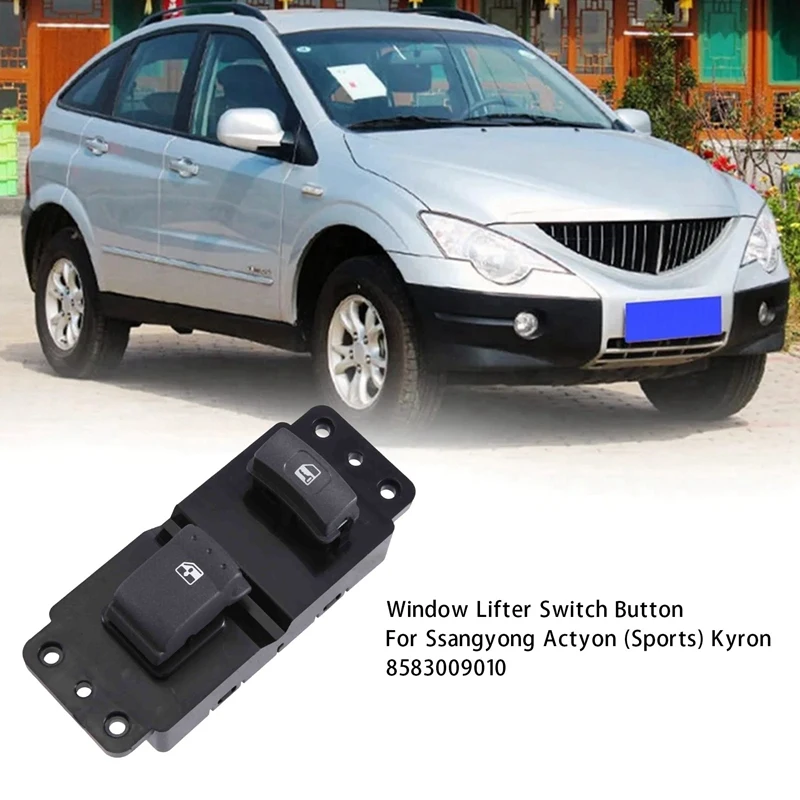 

1 шт., переключатель стеклоподъемника автомобиля Для Ssangyong Actyon (Sports) Kyron 8583009010