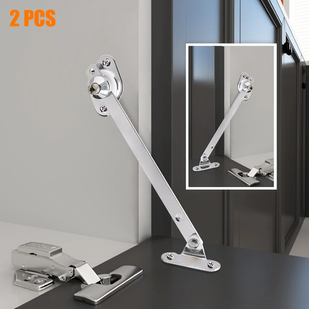 

Bracket Drop Lid Supports Cabinet Cabinets Cupboard Iron+Zinc Alloy Silver Support Sliding Rail Flap Stay Hinge Down