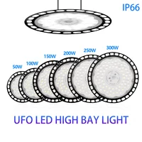 Super Bright 100/150/200W UFO LED High Bay Lights Waterproof Commercial Industrial Market Warehouse Garage Workshop Garage Lamps - Image 2