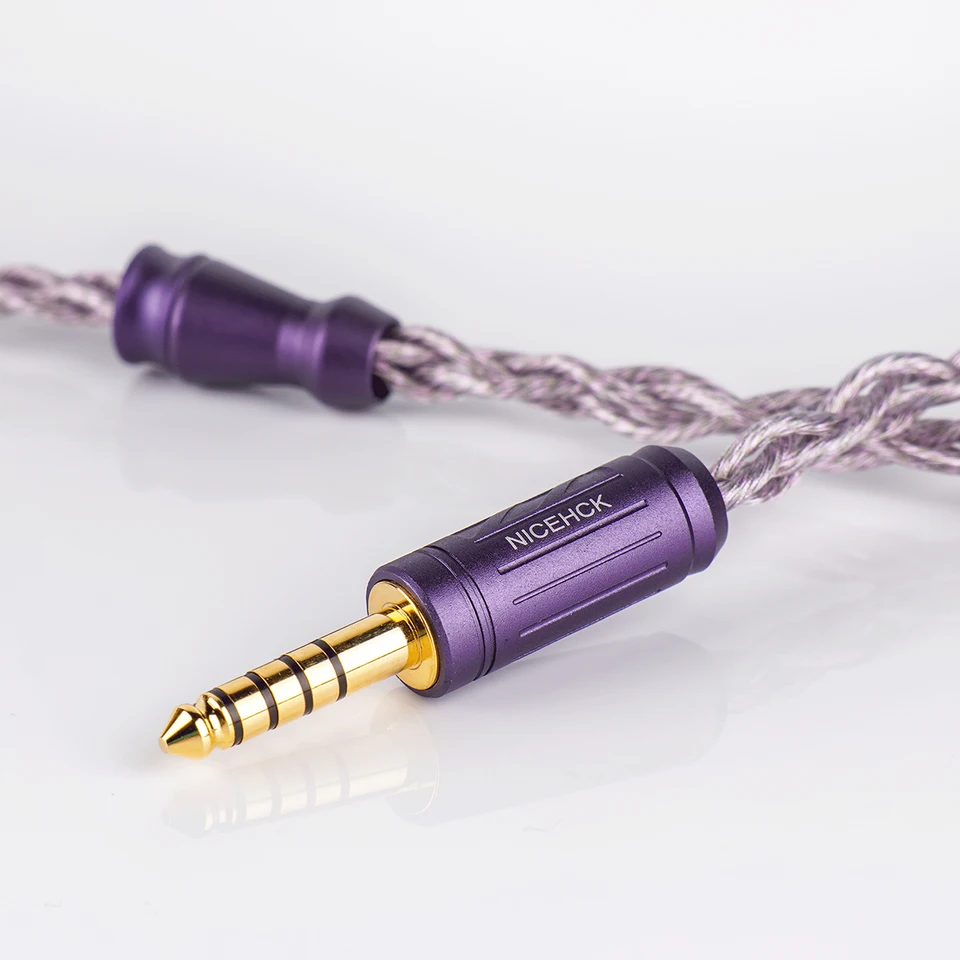 NICEHCK AceLilac HiFi イヤホンケーブル 7N OCC + 7N シルバーメッキ