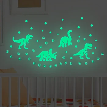 Glow-in-Dark Dinosaur Wall Stickers 1
