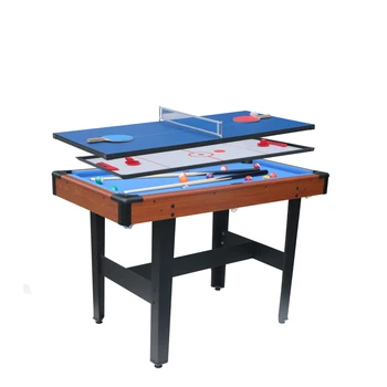 48" 3-in-1 Multi Game Table – Pool, Glide Hockey & Table Tennis Combo 1