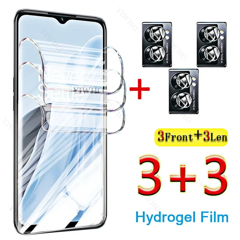 Obiettivo Della Fotocamera Della Protezione Dello Schermo Per Oneplus Nord N300 Pellicola Idrogel Hd Per Oneplus Nord N 300 Nord Ce 3 Nord 2 Lite Pell