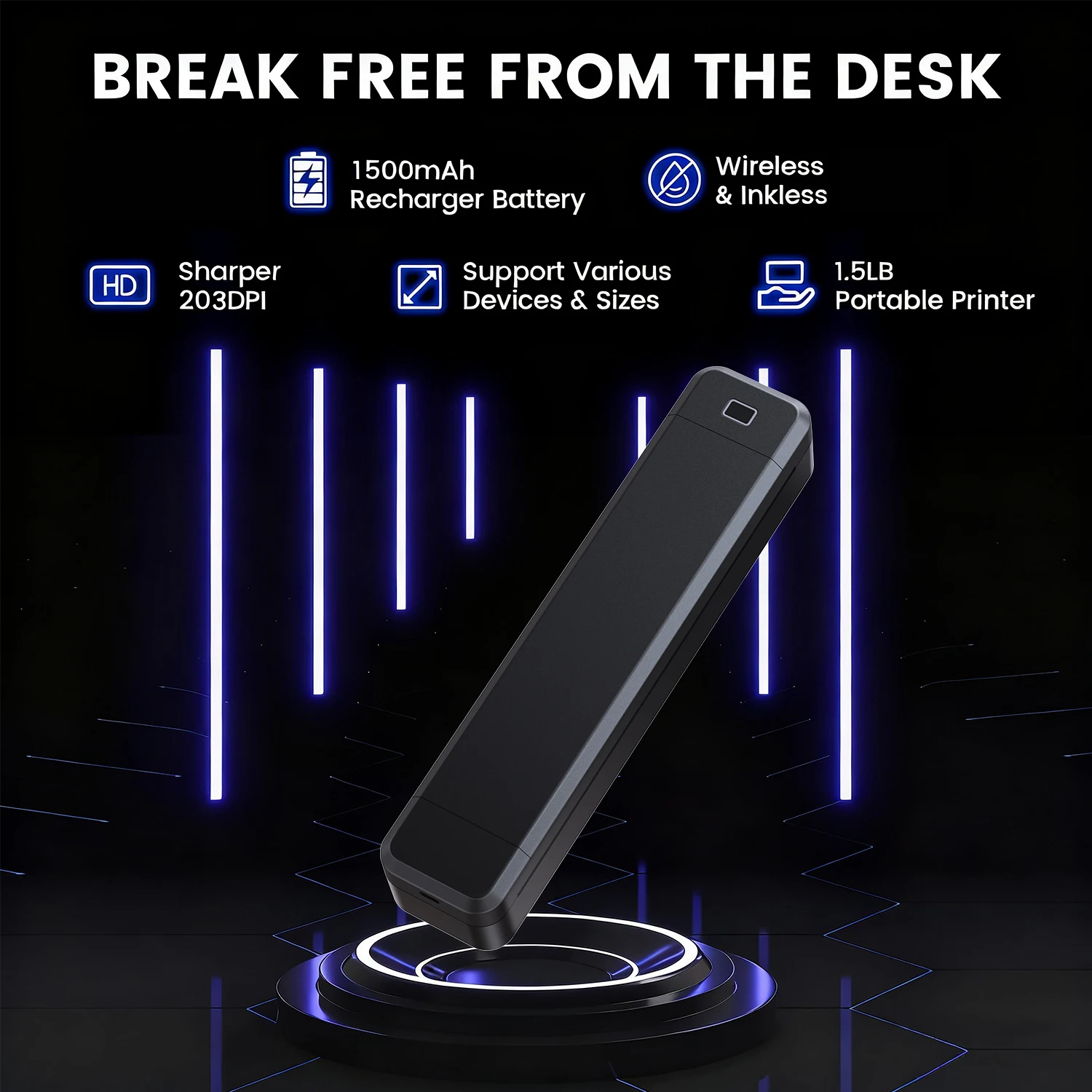 طابعة حرارية ماركلايف X8 A4 بلوتوث