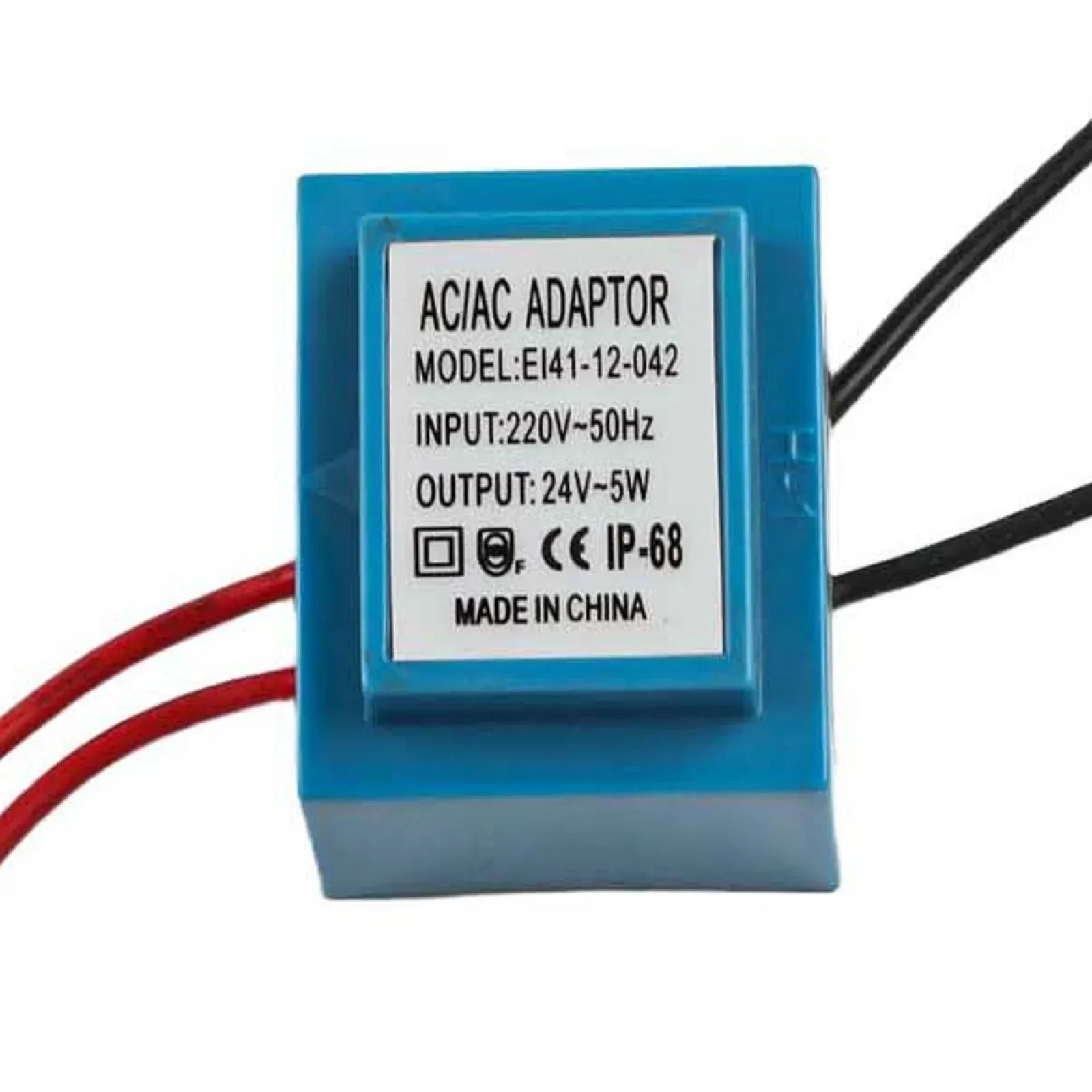 IP68 방수 AC LED 변압기 12V/24V 5W 전원 공급 장치 (실외 및 지하 LED 조명 설치용)