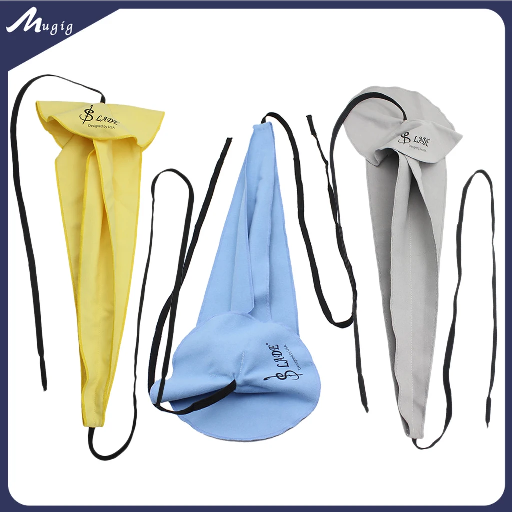 Saxophone Cleaning Cloth for Sax Clarinet Horn & Wind Instrument Maintenance Care Kit W Cleaning Cloth Swab Rag Mouthpiece Brush