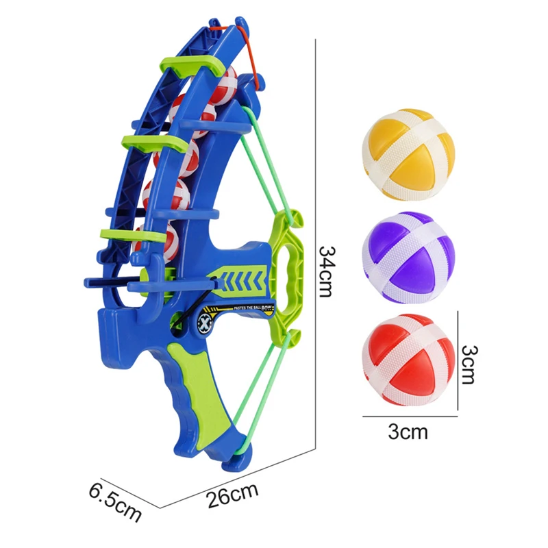 Montessori Throw Sport Slingshot Target Sticky Ball Dartboard Basketball Board Games Educational Children's Outdoor Game Toy 6