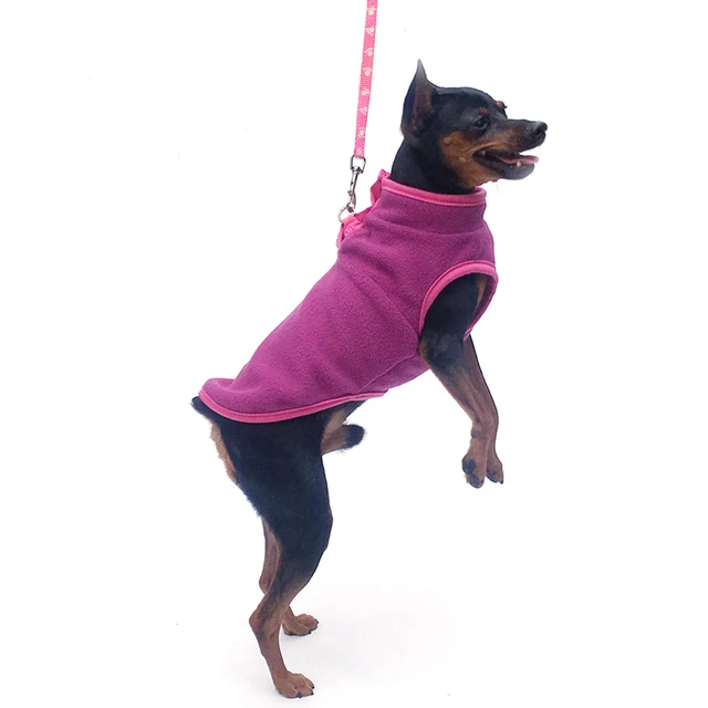 Winter Dog Clothes Soft Fleece 3