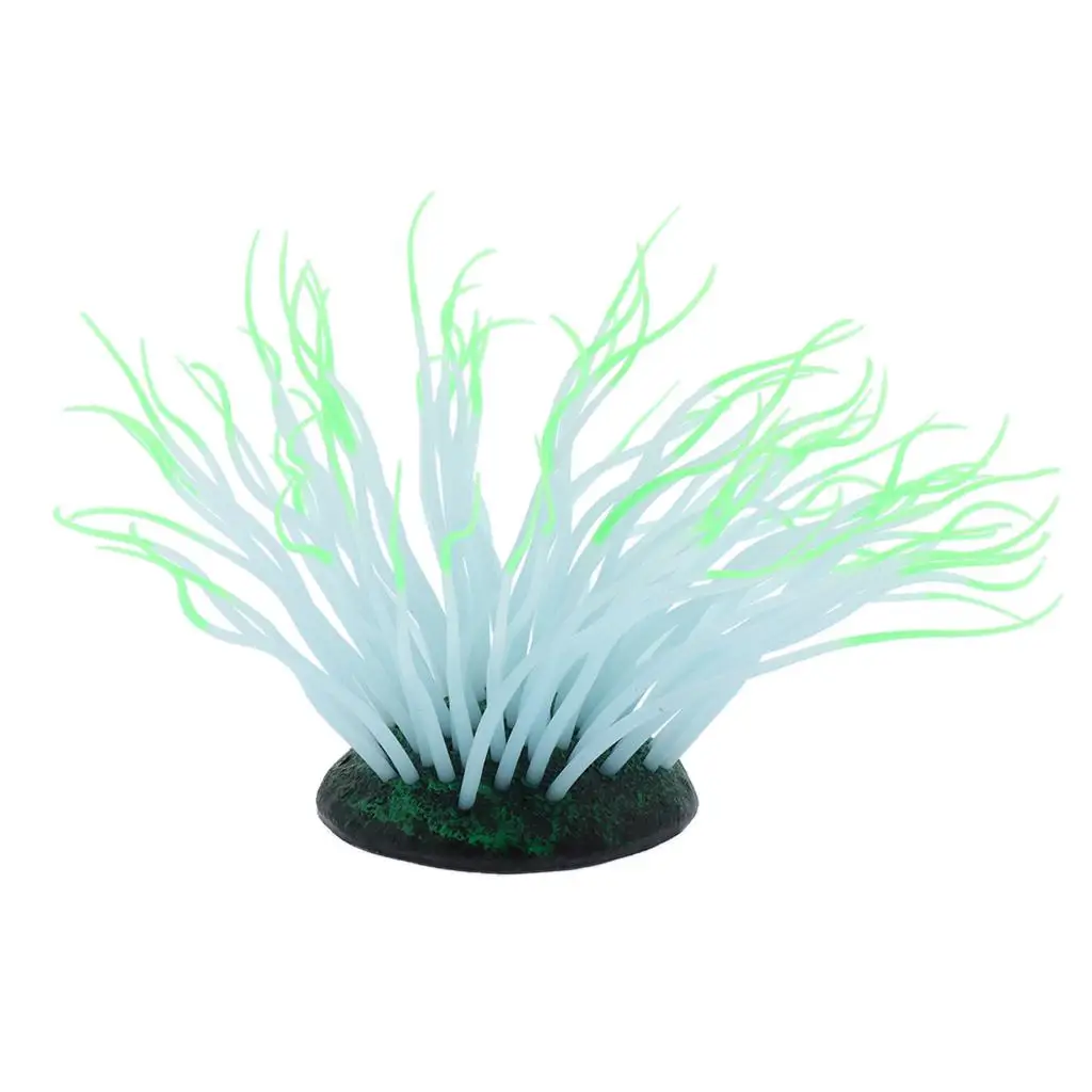 Aquarium Aquarium Ornaments That The Dark Simulation of The Sea Anemone Landscape