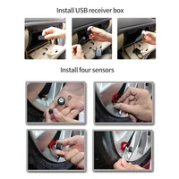 Car USB TPMS Tire Pressure Monitoring Display Sensor System for A5L A6 A7 S8 X10 V10 P6 P9 P10 Android Car Stereo UTP1 - Image 3