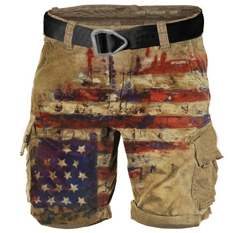 New men's denim jeans, short casual fashion, cool summer pants, elastic straight leg, daily high-quality shorts, summer new styl