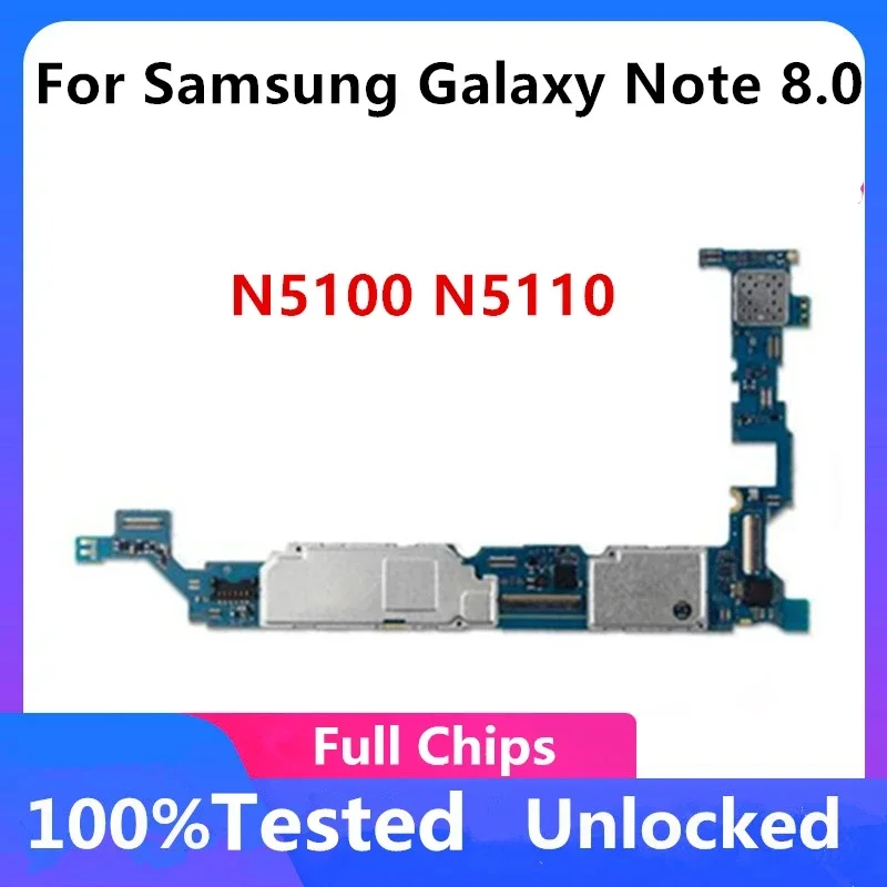 Tested For Samsung Galaxy N5100 N5110 N5120 Mainboard With Chips