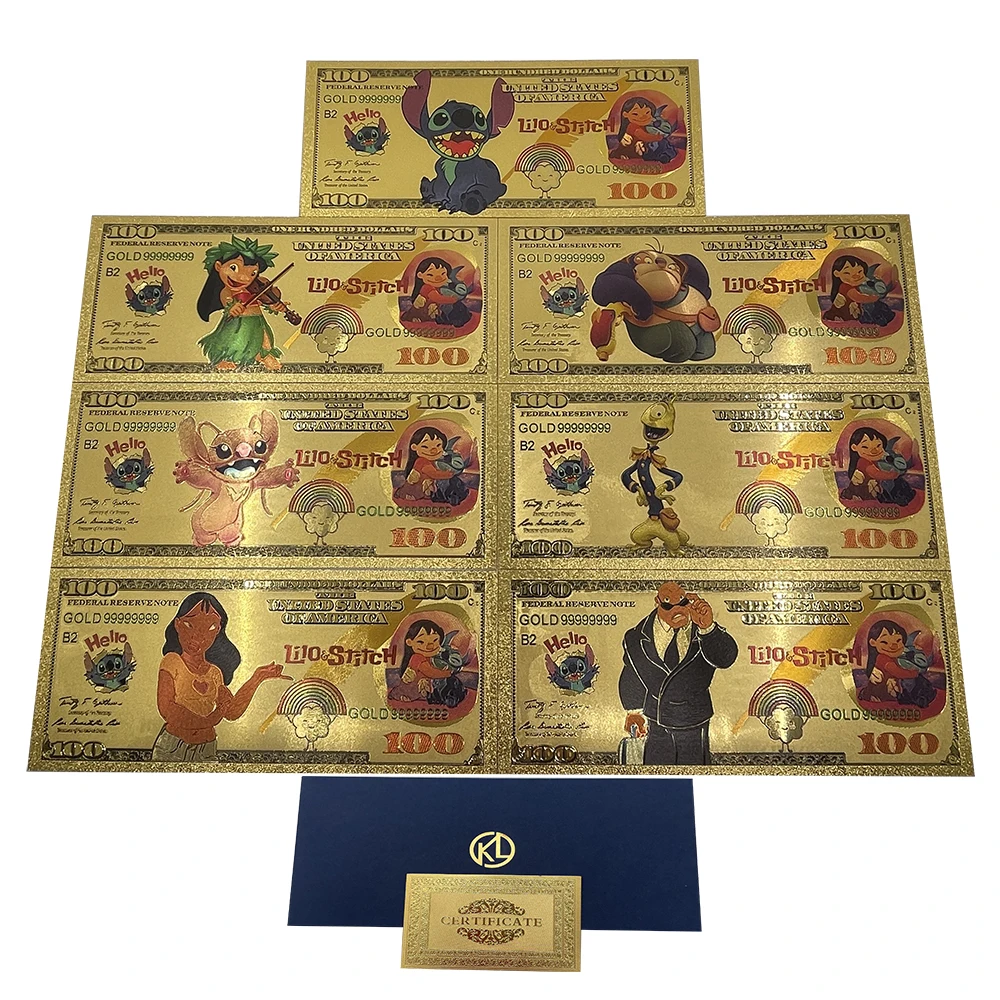 

Японская манга синяя и розовая коала медведь банкноты с милыми животными для коллекции фанатов