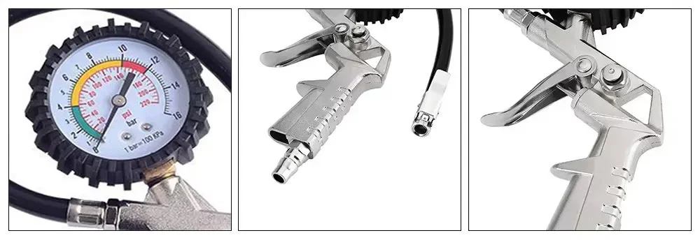 Κοντινή λήψη του ακροφυσίου του φουσκωτήρα