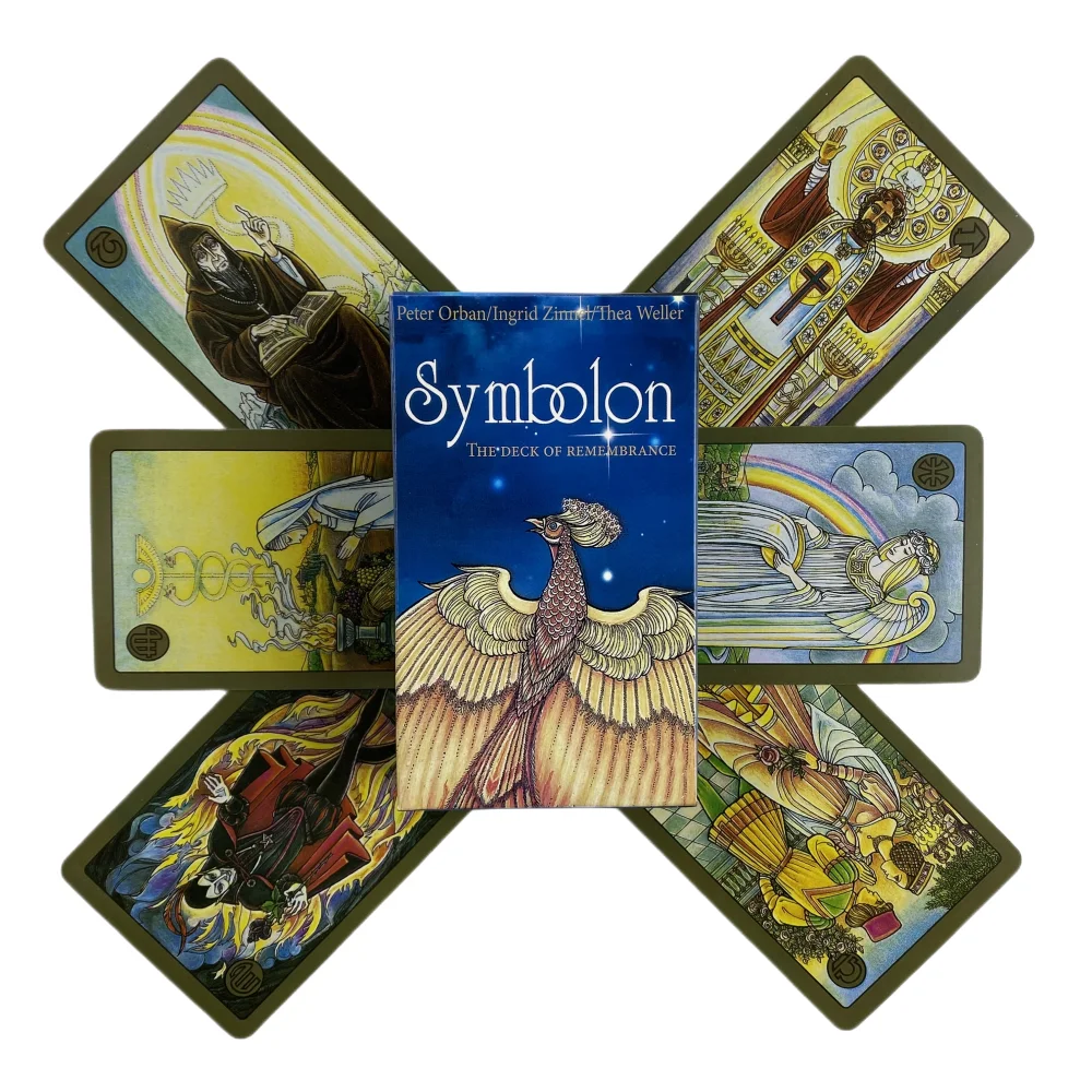 Symbolon Tarot Deck: The Deck of Remembrance - English Edition Family Party Game for Divination and Fate Exploration