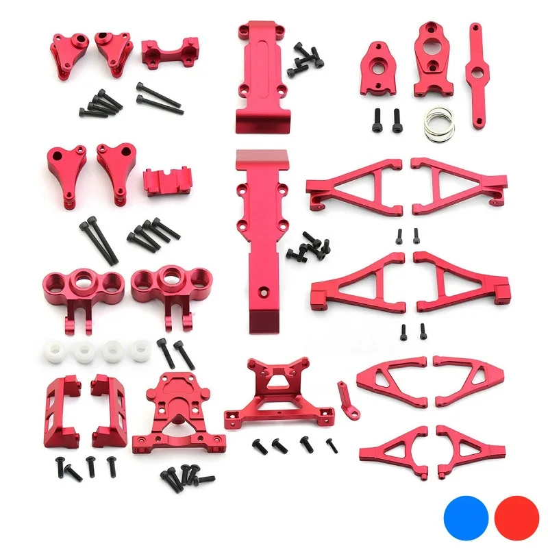 

Metal Upgrade Parts Axle Carrier Knuckle Arm Suspension Arm Skidplate Shaft for 1/16 Traxxas Slash Summit E-Revo Accessories