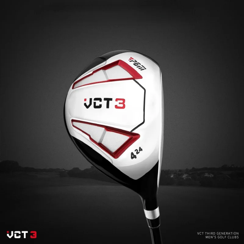 PGM VCT3 골프 클럽 남성용 오른손 알루미늄 합금 헤드 드라이버, 페어웨이 하이브리드 우드 폴, 1, 3, 5, U4 탄소 샤프트 MG031