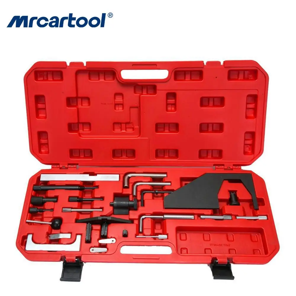 

MR CARTOOL Car Engine Crank Cam Pump Locking Timing Tool Set For Ford Mazda 1.4 1.6 1.8 2.0 2.3L Camshaft Alignment Tool Kits