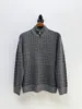 High Quality Men's Half-high Zipper Twisted Pullover Sweater Casual Loose Long-sleeved Cashmere Knitting Sweater Man 6