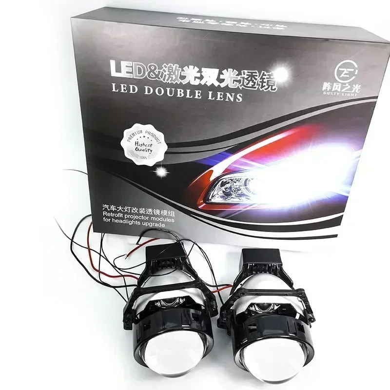 

Get a Better Driving Experience with H7LED Hi Lo Beam Bi LED Projector Lens Headlight Retrofit Kit