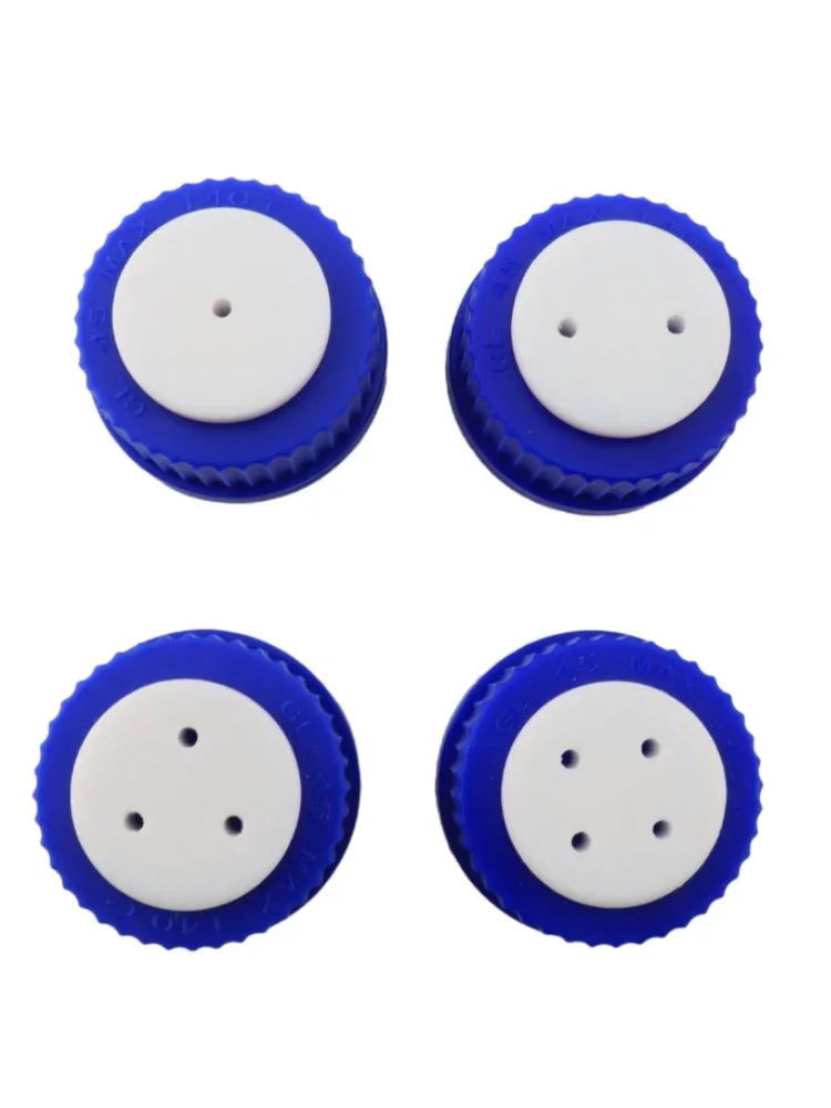 

Xin Tester Laboratory Mobile Phase Bottle Cap Screw Mouth Storage Liquid Chemical Reagents 1-4 Holes