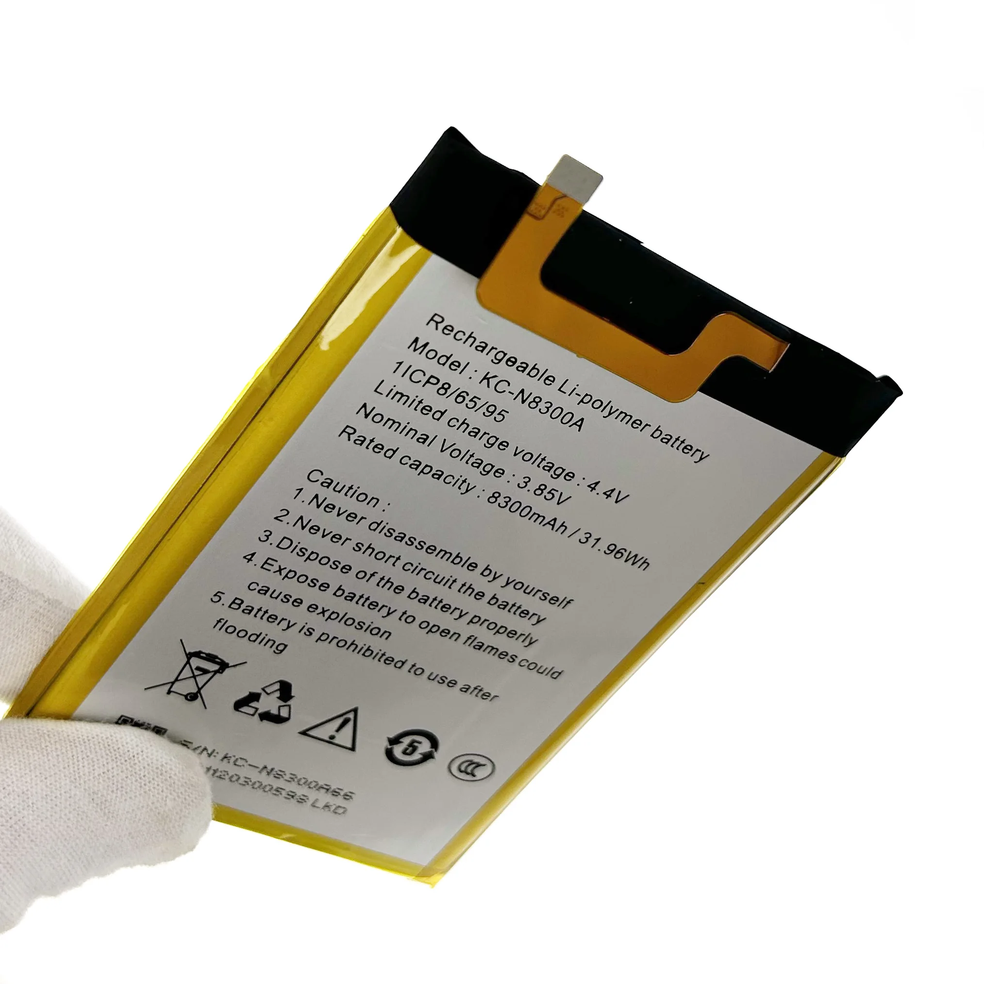 High-Capacity 8300mAh Genuine Replacement Battery with Free Tool Kit