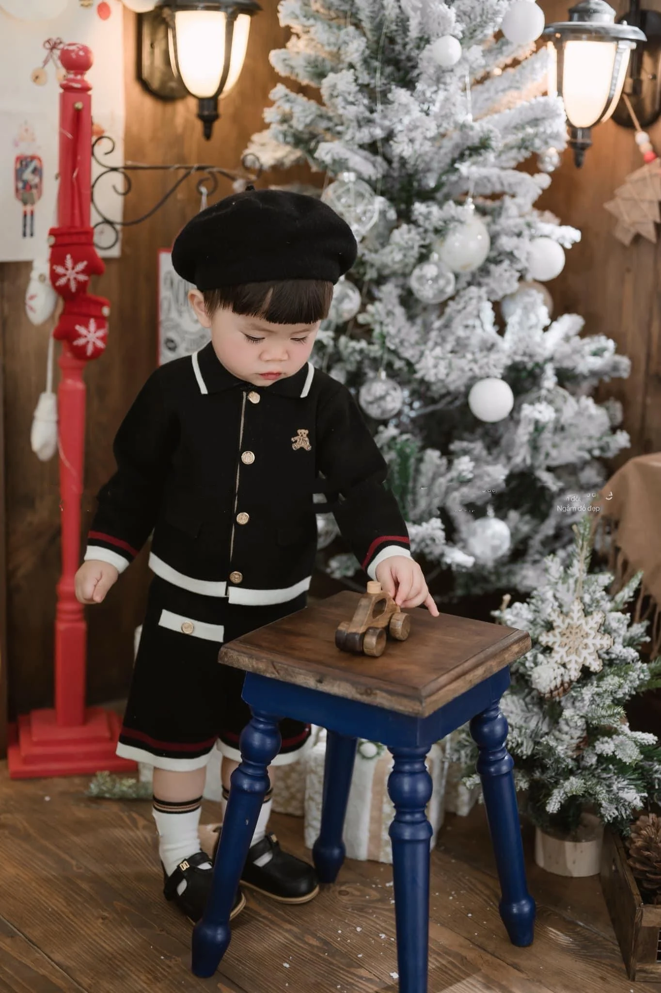 سترة محبوكة أنيقة وبنطلون بخمس نقاط تفصيلية، طقم فاخر للأولاد، ملابس قطنية غير رسمية للربيع والخريف للأطفال